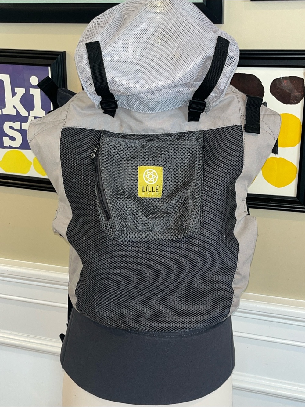 Lillebaby CarryOn Airflow in Charcoal/Silver